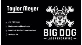 Photo of Big Dog Laser Engraving Photo of Big Dog Laser Engraving
