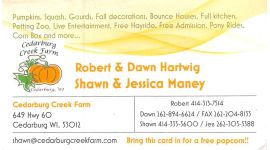 Photo of Cedar Creek Farm Photo of Cedar Creek Farm